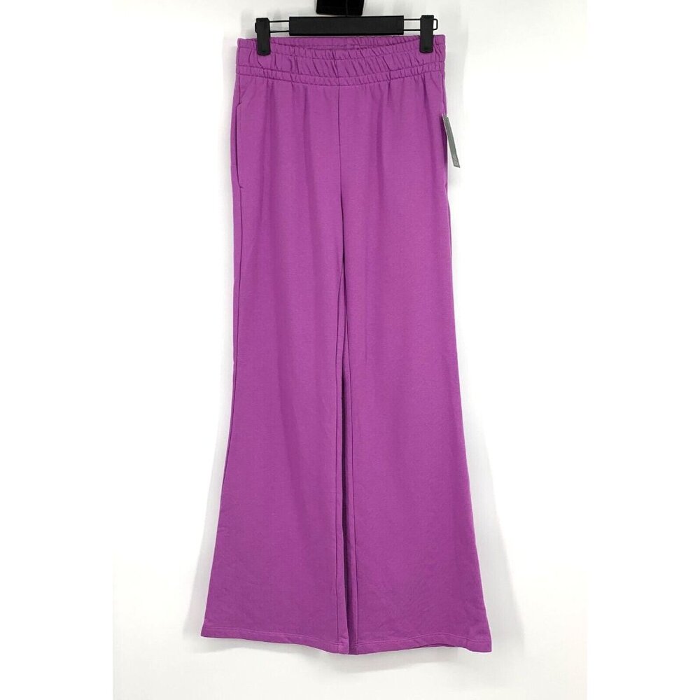Wild Fable Sweatpants Pull On Wide Leg High Rise Purple Knit NWT - Picture 3 of 10